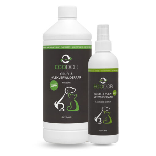 Ecodor eliminamacchie / eliminaodori da 250 ml + ricarica da 1 litro